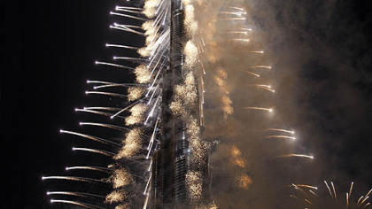 Dubai Tower Fireworks Youtube