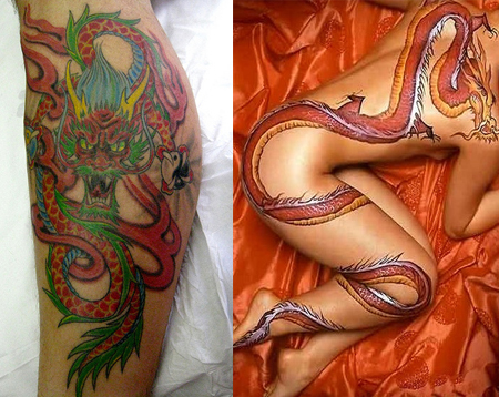 Eastern Dragon Tattoo Meaning