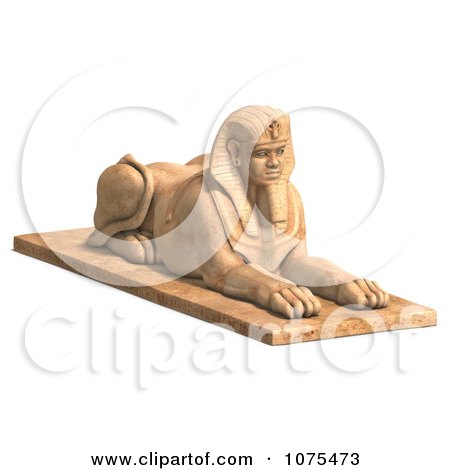 Egyptian Sphinx Drawing