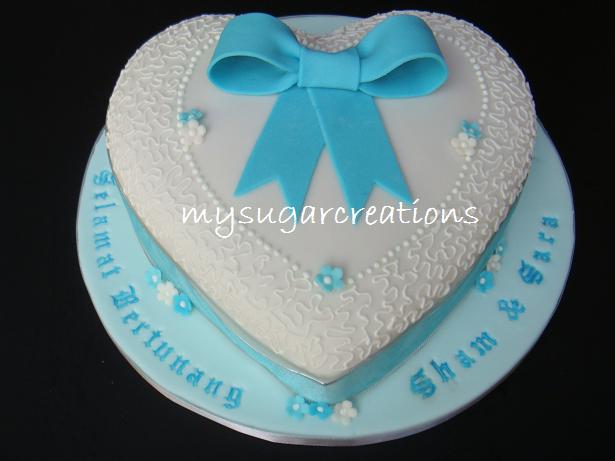 Engagement Cake Designs Ideas