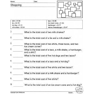 English Homework Sheets Ks2