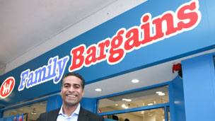 Family Bargains Opening Times