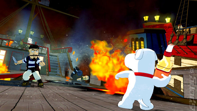 Family Guy Back To The Multiverse Ps3 Gameplay
