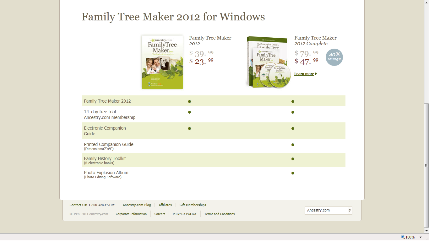 Family Tree Maker 2012 Platinum