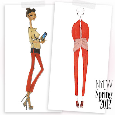 Fashion Design Sketches 2012
