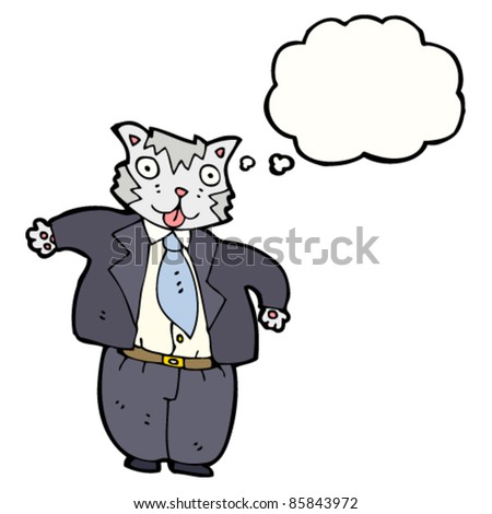 Fat Businessman Cartoon