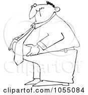Fat Businessman Cartoon