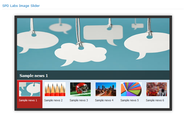 Featured Items Slider