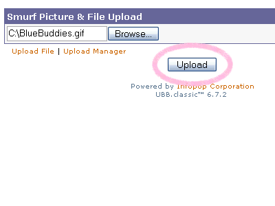 File Upload Button Image