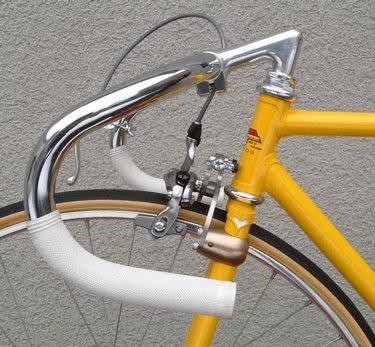 Fixed Gear Bike Yellow