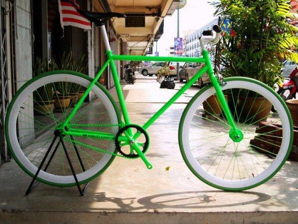 Fixie Black And Green