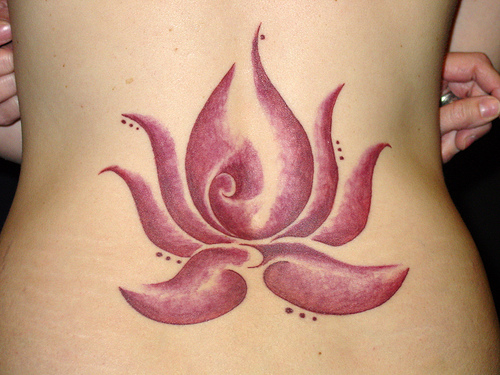 Flower Tattoos For Girls On Back