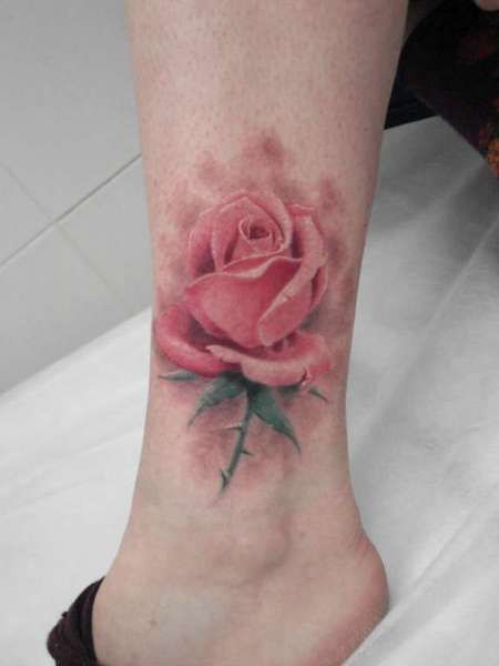 Flower Tattoos For Women On Foot