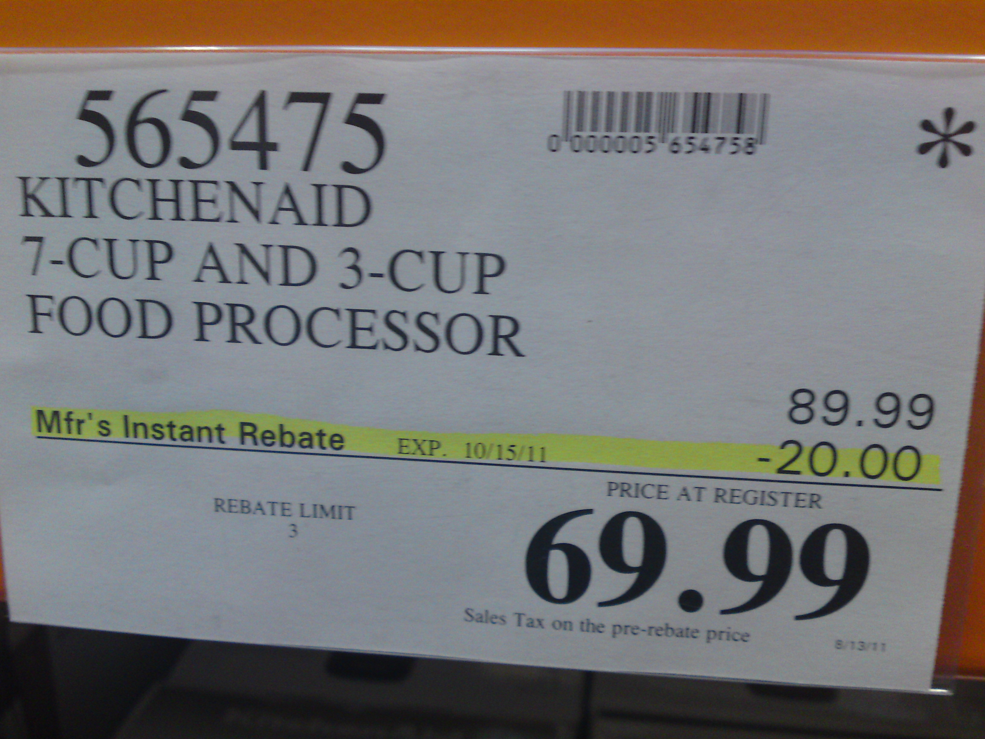 Food Processor Price Range