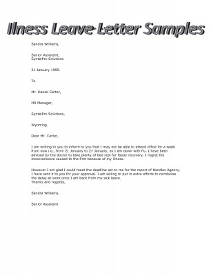 Formal Letter Format Sample Of Request