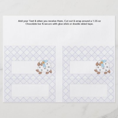 Free Baby Shower Candy Bar Wrappers