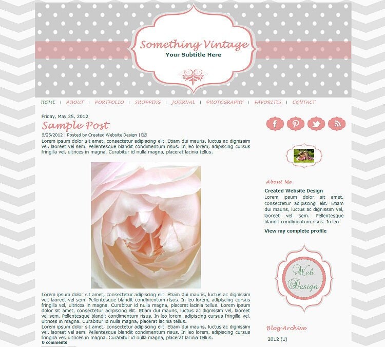 Free Blogger Templates Cute