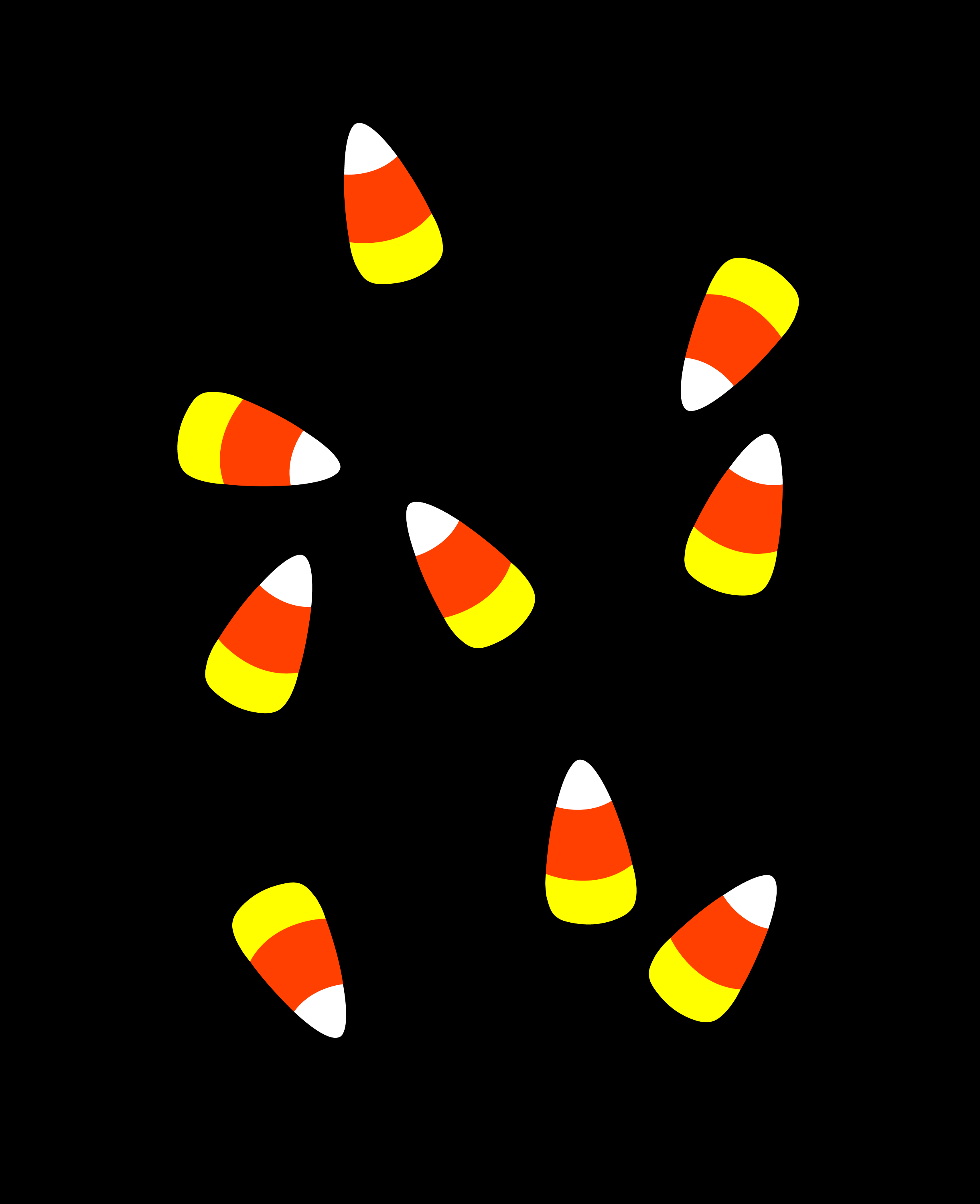 Free Candy Corn Clipart