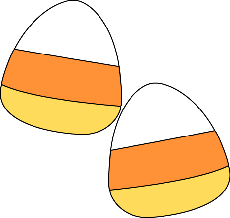 Free Candy Corn Clipart