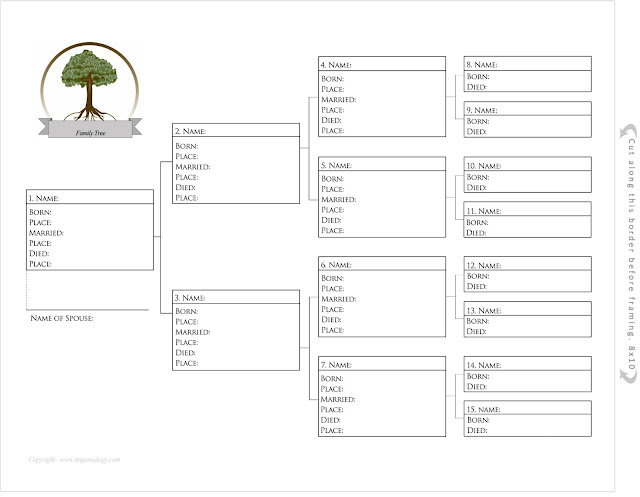 Free Family Tree Charts To Print