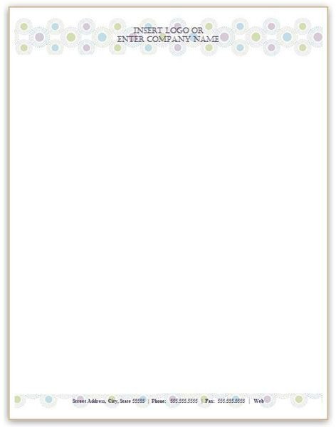 Free Letterhead Templates For Word 2010