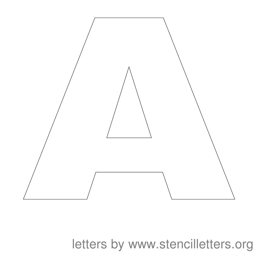 Free Lettering Stencils