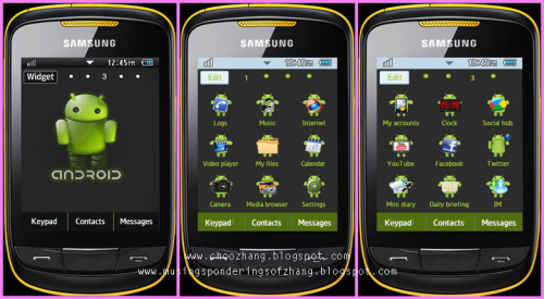 Free Mobile Themes Download For Samsung Corby 2