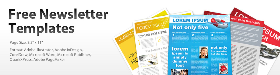 Free Print Newsletter Templates Download