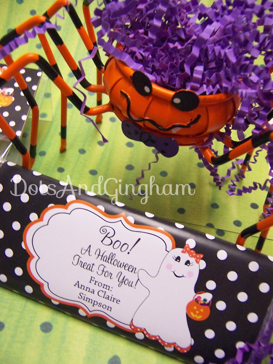 Free Printable Candy Bar Wrappers Halloween