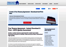 Free Tenancy Agreement Template Download Uk