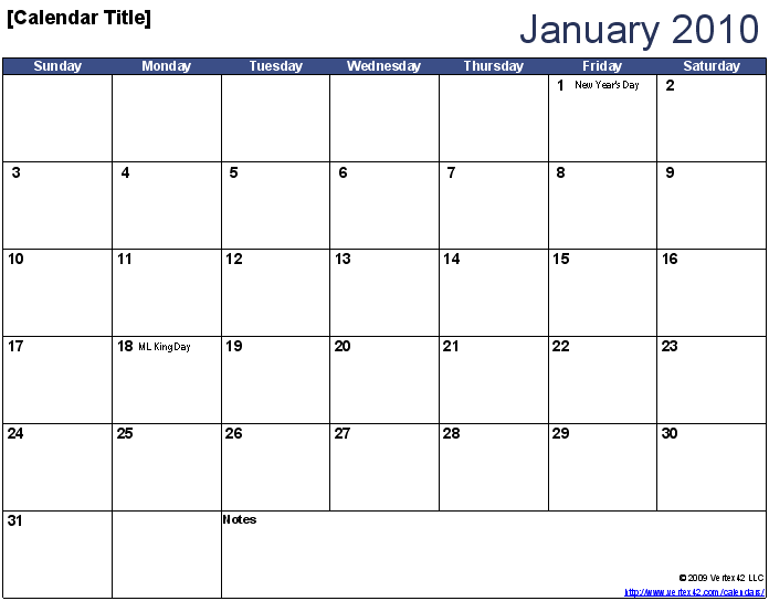 Free Weekly Calendar Templates Word