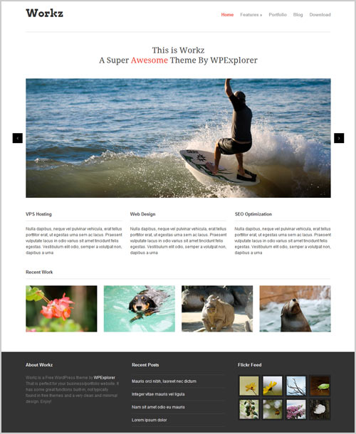 Free Wordpress Themes 2012 Business