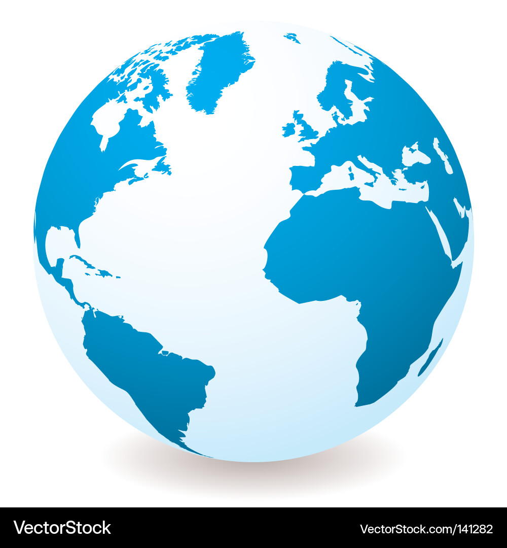 Free World Globe Vector