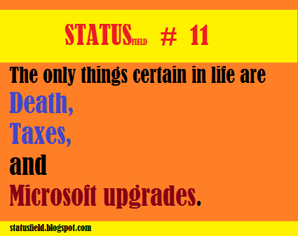 Funny Statuses About Life