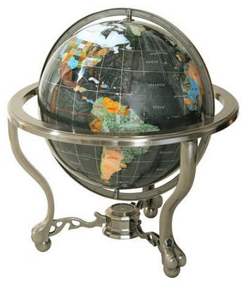 Gemstone World Globe Australia