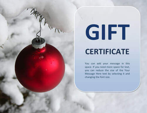 Gift Voucher Terms And Conditions Sample