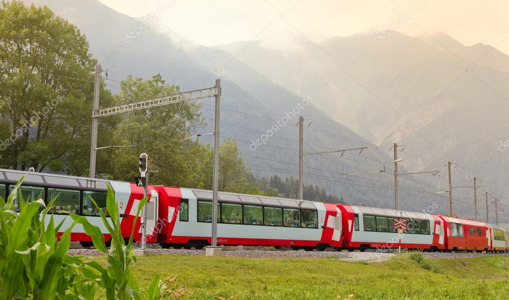 Glacier Express Train Switzerland