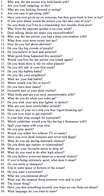 Good Questions To Ask A Guy Friend You Like