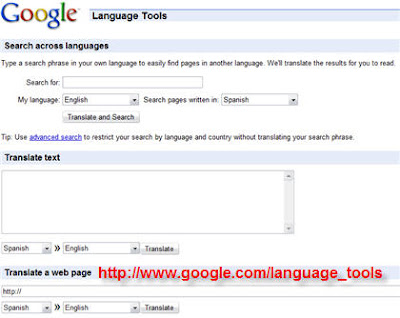 Google Language Translator App