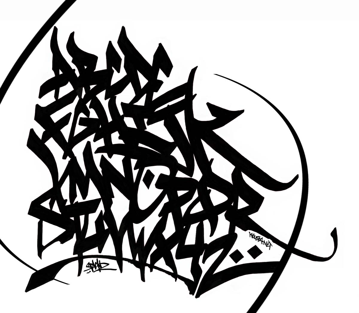 Graffiti Writing Styles Alphabet