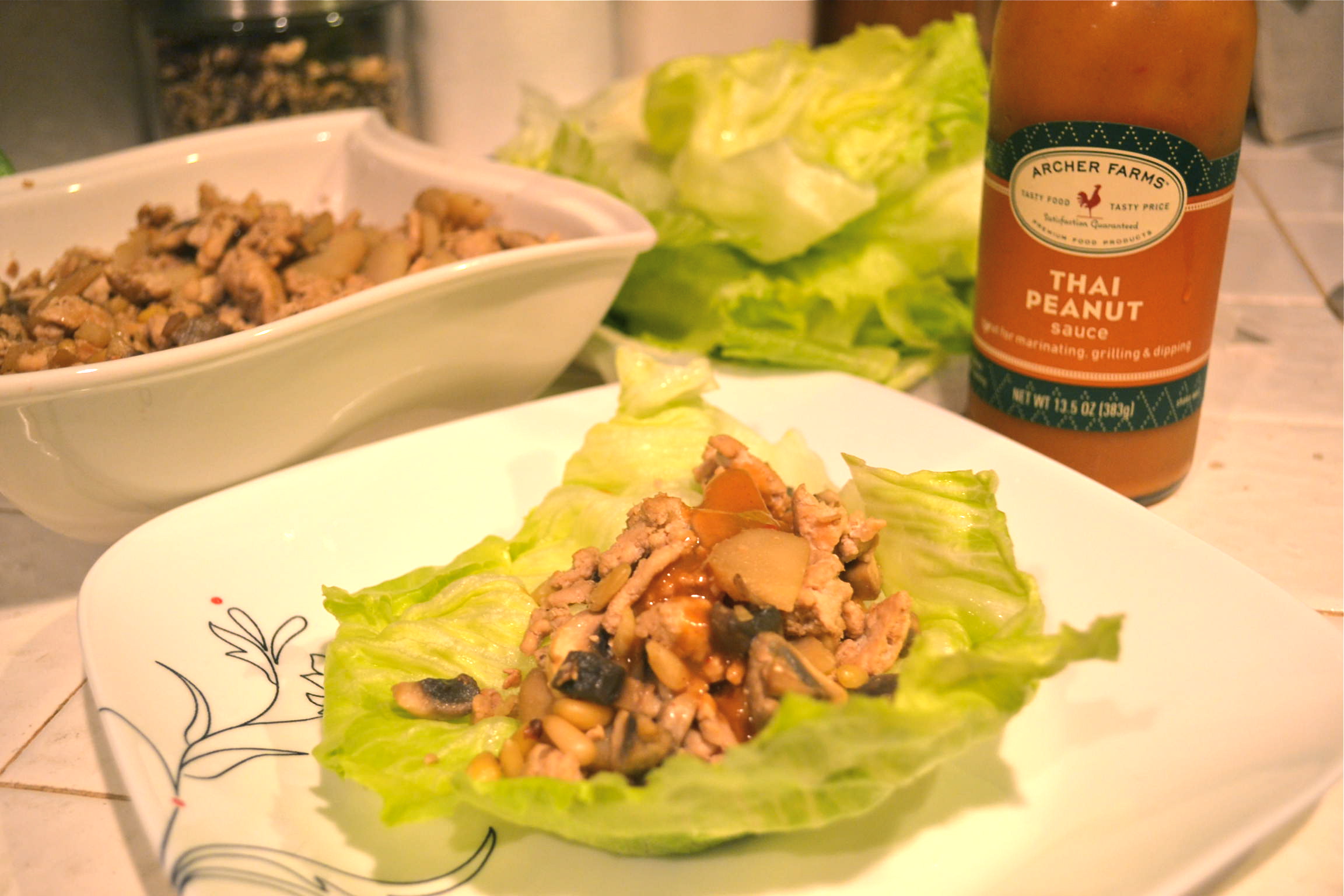 Ground Chicken Lettuce Wraps Recipe Easy