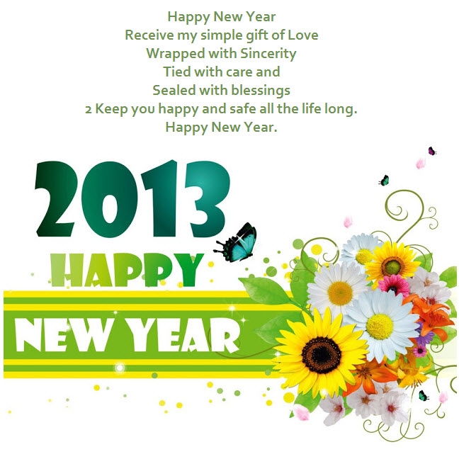 Happy New Year Greetings Images 2013