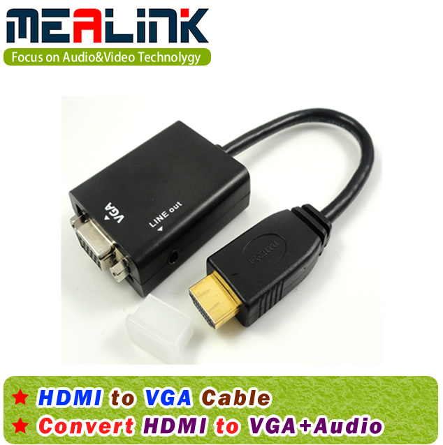 Hdmi To Vga With Audio Out