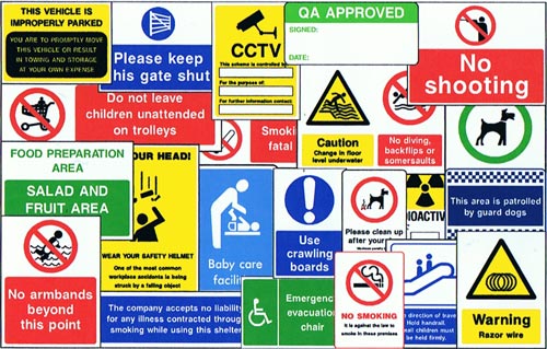 Health And Safety Signs Fire