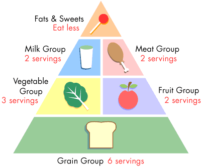 Healthy Eating Pyramid For Children