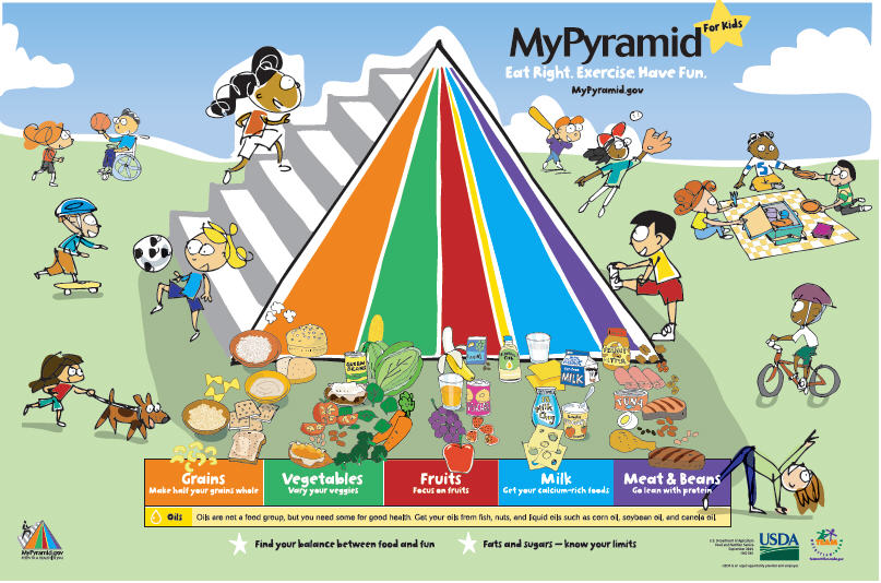 Healthy Food Pyramid For Kids Australia