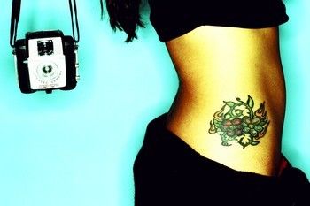 Heart Tattoos For Women On Hip