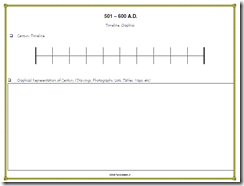 History Timeline Template Word