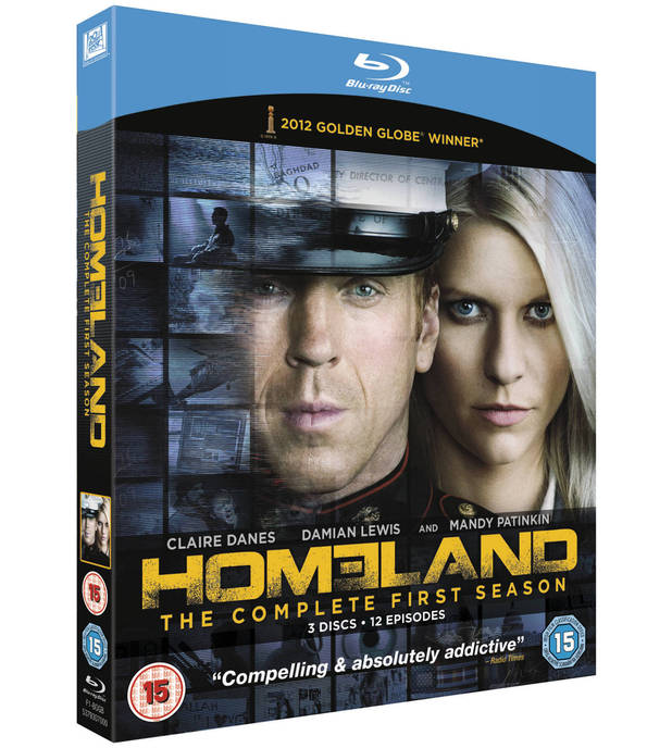 Homeland Season 1 Blu Ray Dvd