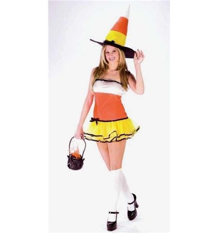 Homemade Candy Corn Costume